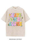 LEAVE ME ALONE VINTAGE GYM SHIRT