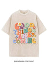 GOOD THINGS ARE COMING VINTAGE GYM SHIRT