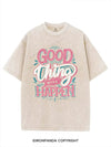GOOD THING WILL HAPPEN VINTAGE GYM SHIRT