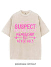 SUSPECT PAYS FOR A GYM MEMBERSHIP BUT NEVER GOES VINTAGE GYM SHIRT