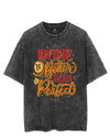 DONE IS BETTER THAN PERFECT VINTAGE GYM SHIRT