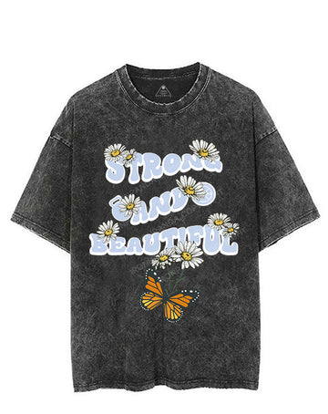 STRONG AND BEAUTIFUL VINTAGE GYM SHIRT