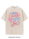 BE THE CHANGE YOU WANT TO SEE VINTAGE GYM SHIRT