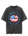 RED, WHITE, BOOJEE, AND PROTEIN SHAKES VINTAGE GYM SHIRT