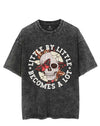 LITTLE BY LITTLE BECOMES A LOT VINTAGE GYM SHIRT