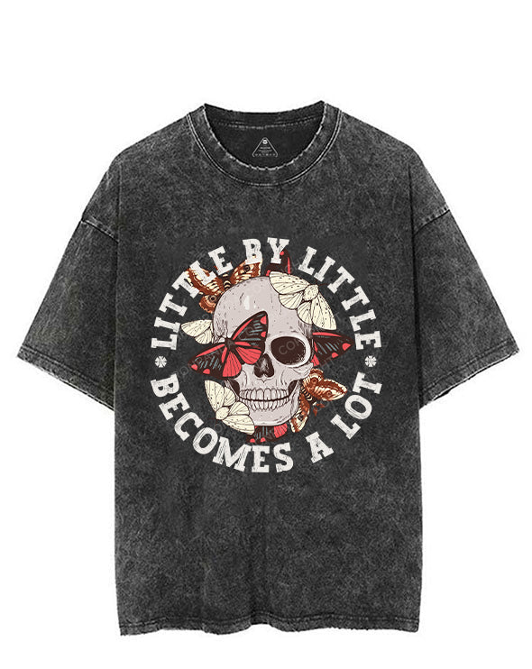 LITTLE BY LITTLE BECOMES A LOT VINTAGE GYM SHIRT