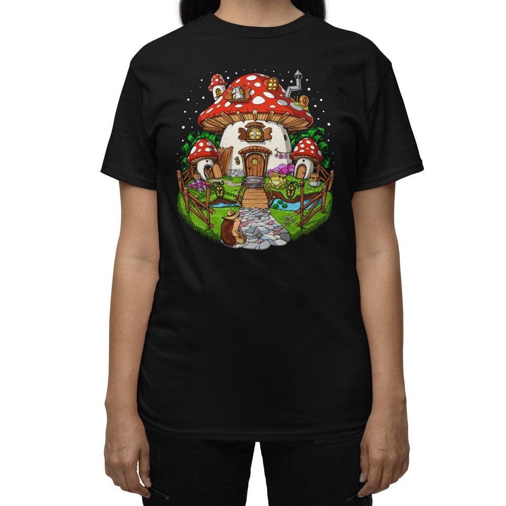 Forest Mushroom House T-Shirt