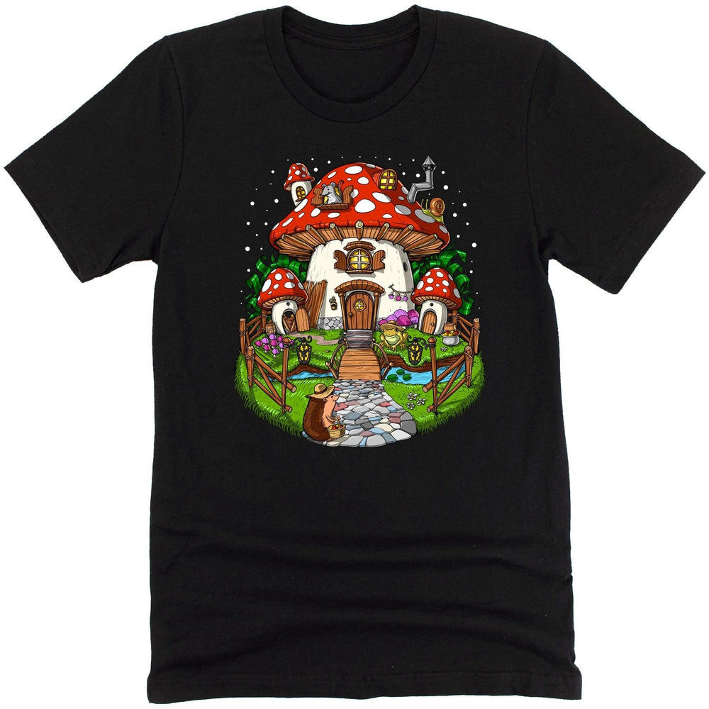 Forest Mushroom House T-Shirt