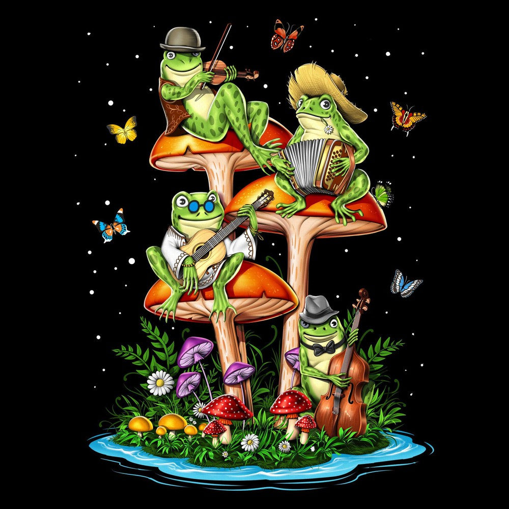 Mushroom Frogs T-Shirt