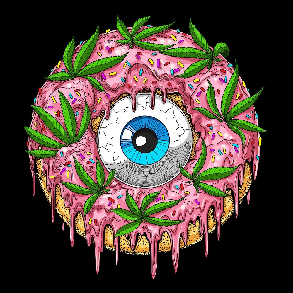 Psychedelic Donut T-Shirt