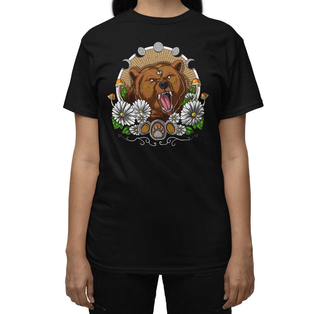 Psychedelic Forest Bear T-Shirt