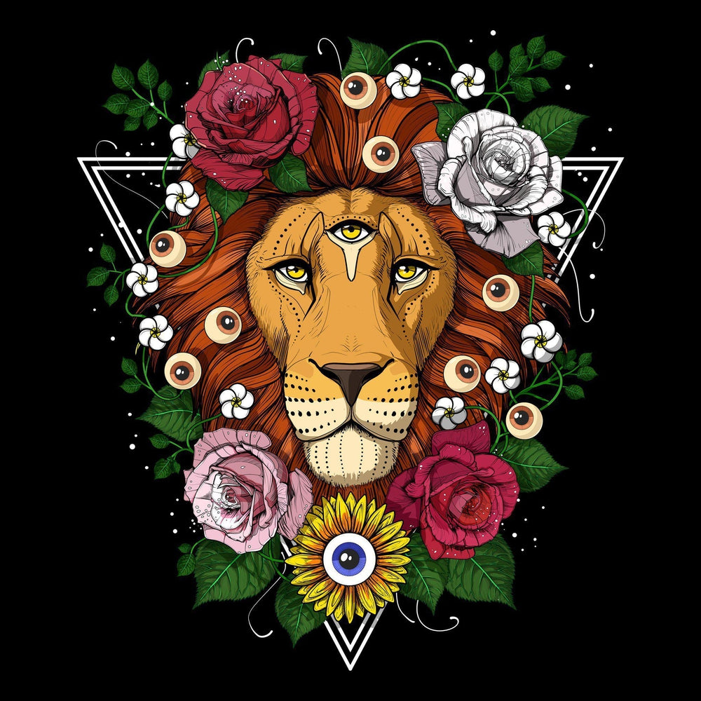 Psychedelic Lion T-Shirt