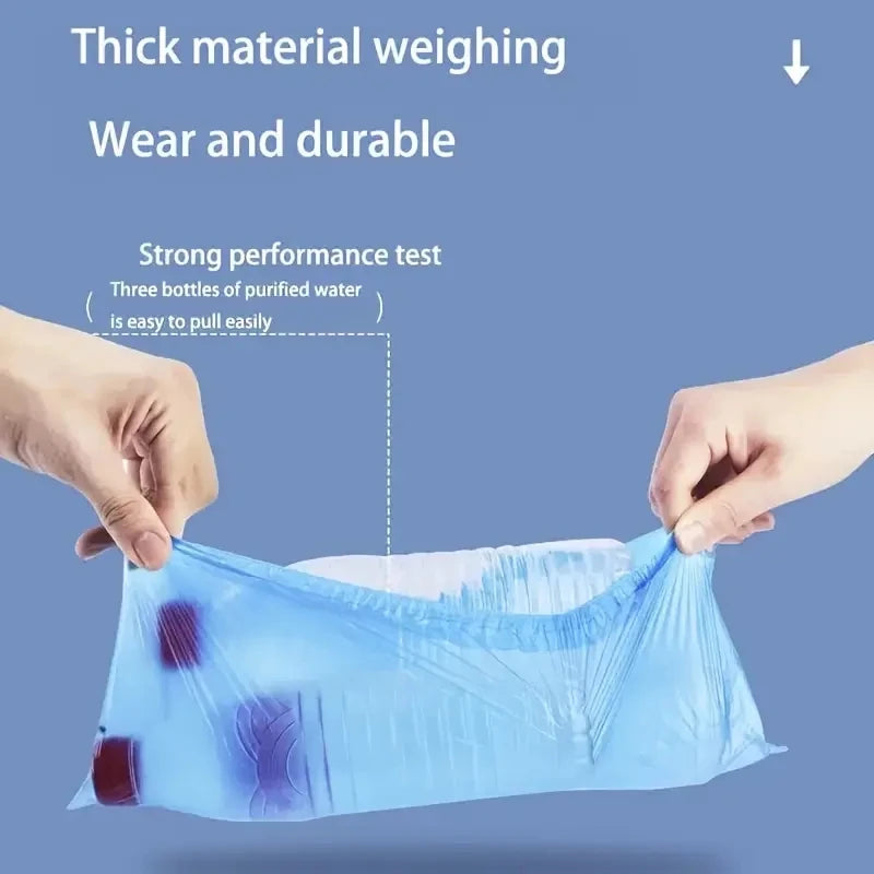 100pcs Disposable Waterproof Shoe Covers – Non-Slip Plastic PE Foot Covers with Padding for Indoor Use