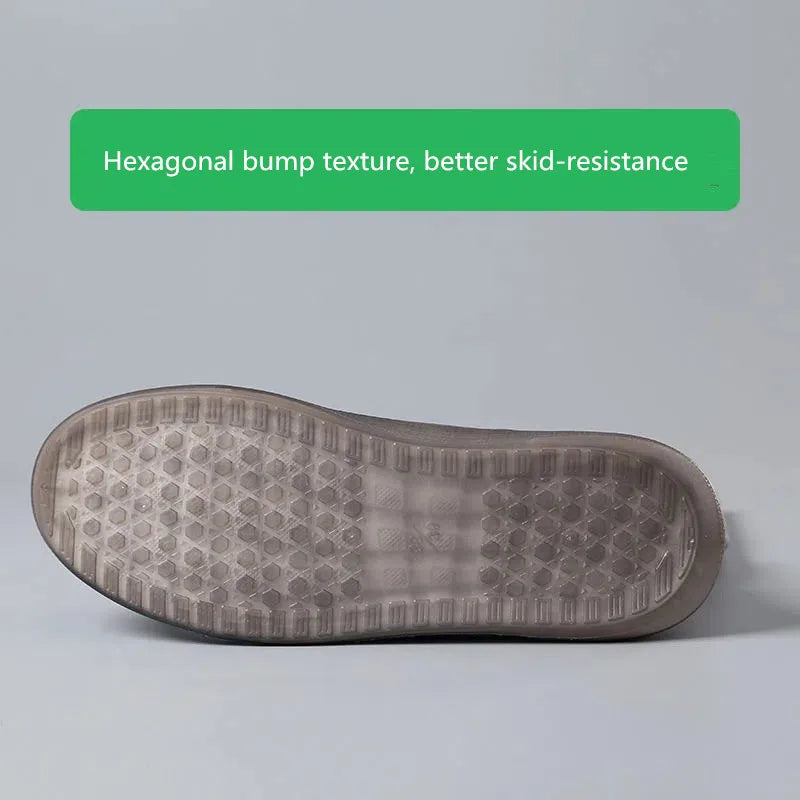 1 Pair Waterproof Rain Shoe Covers – High Cylinder, Wear-Resistant, Lightweight Overshoes for Men & Women Rain Protection