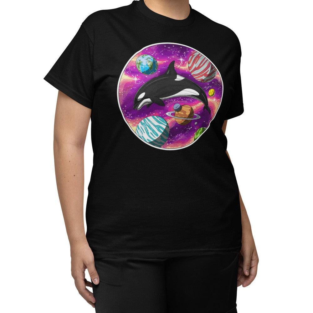 Space Orca Whale T-Shirt