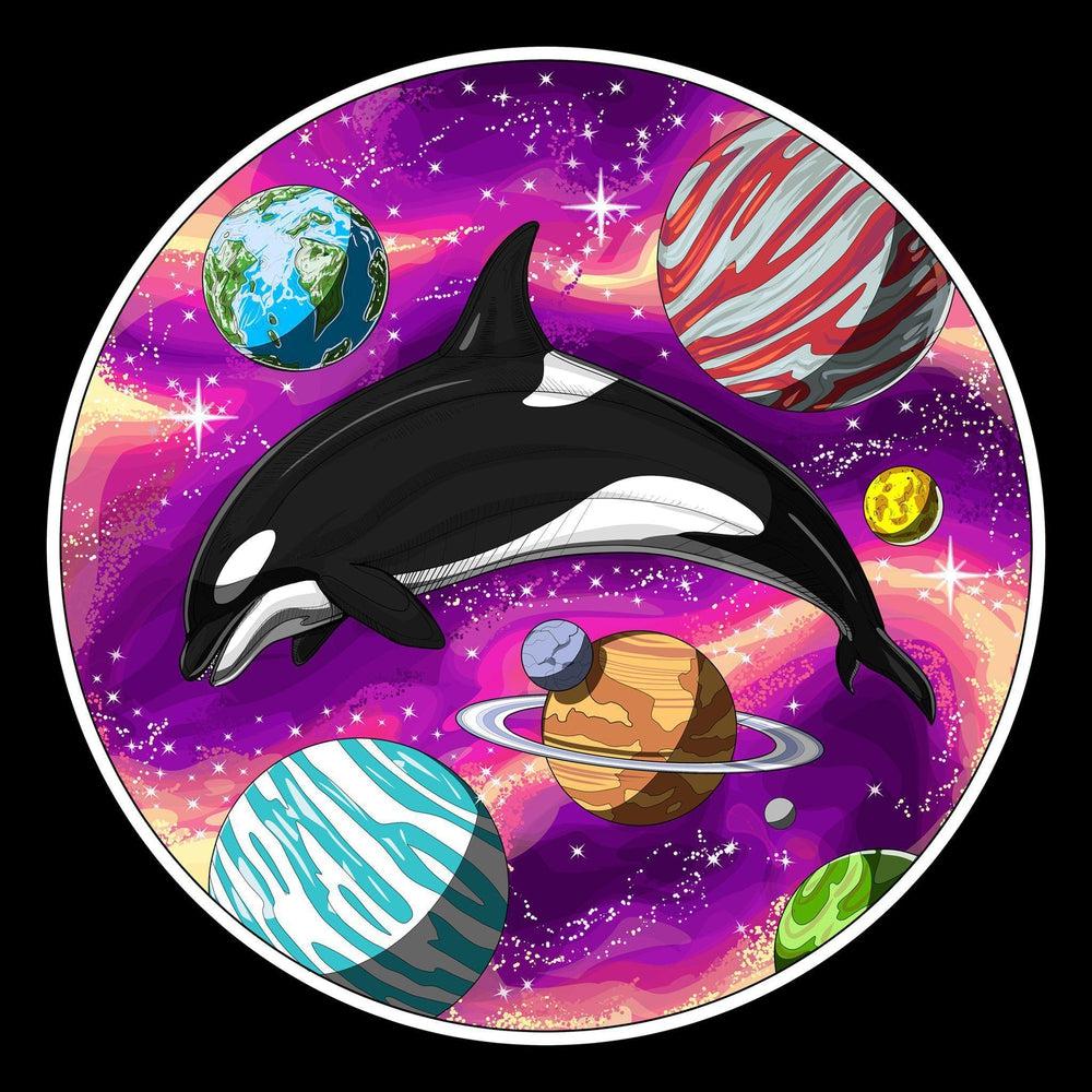 Space Orca Whale T-Shirt