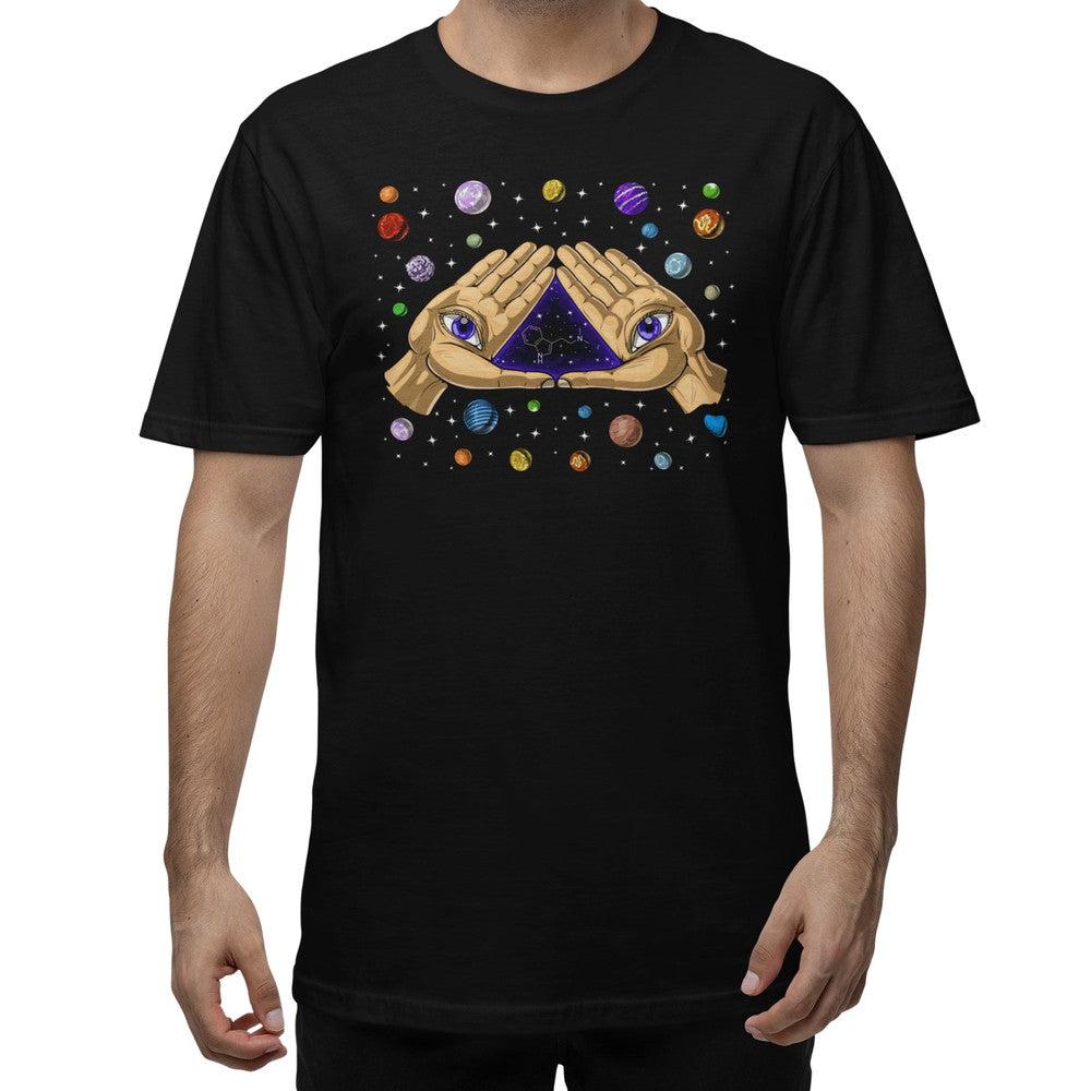 Trippy DMT Molecule T-Shirt