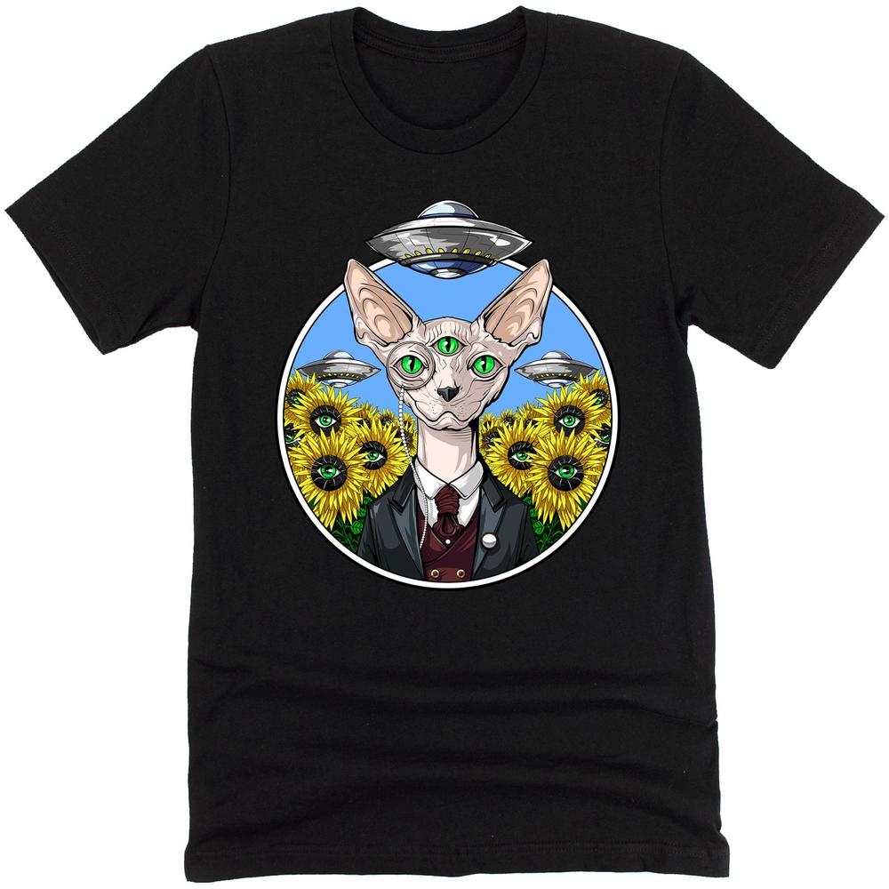 Alien Sphynx Cat T-Shirt