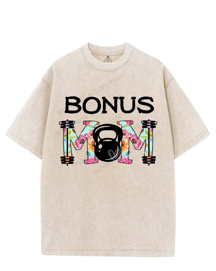 BONUS MOM VINTAGE GYM SHIRT
