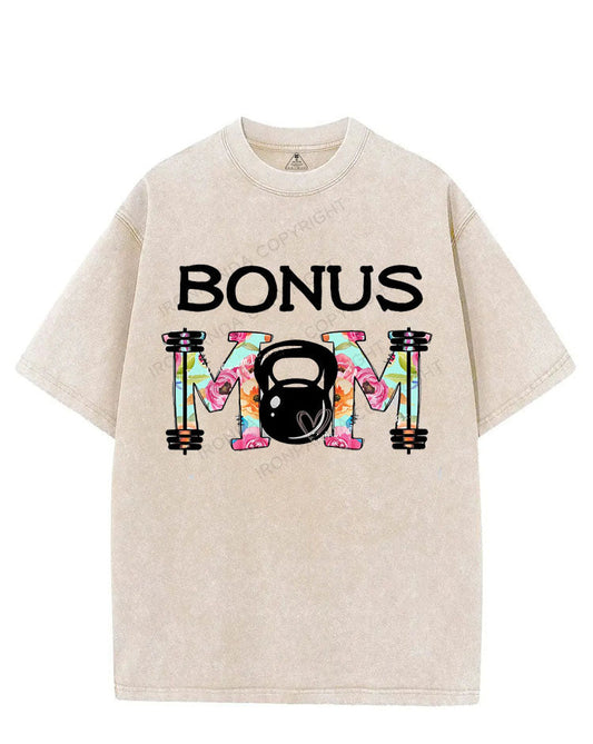 BONUS MOM VINTAGE GYM SHIRT