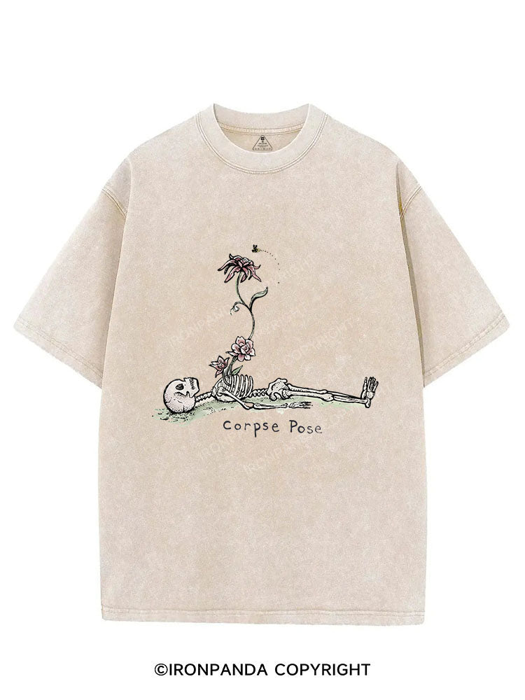 Corpse Yoga Pose VINTAGE GYM SHIRT