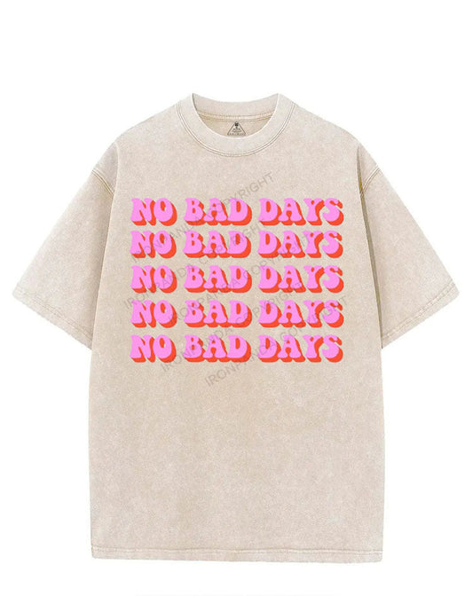 NO BAD DAYS VINTAGE GYM SHIRT