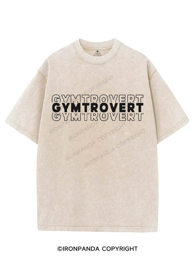 GYMTROVERT VINTAGE GYM SHIRT
