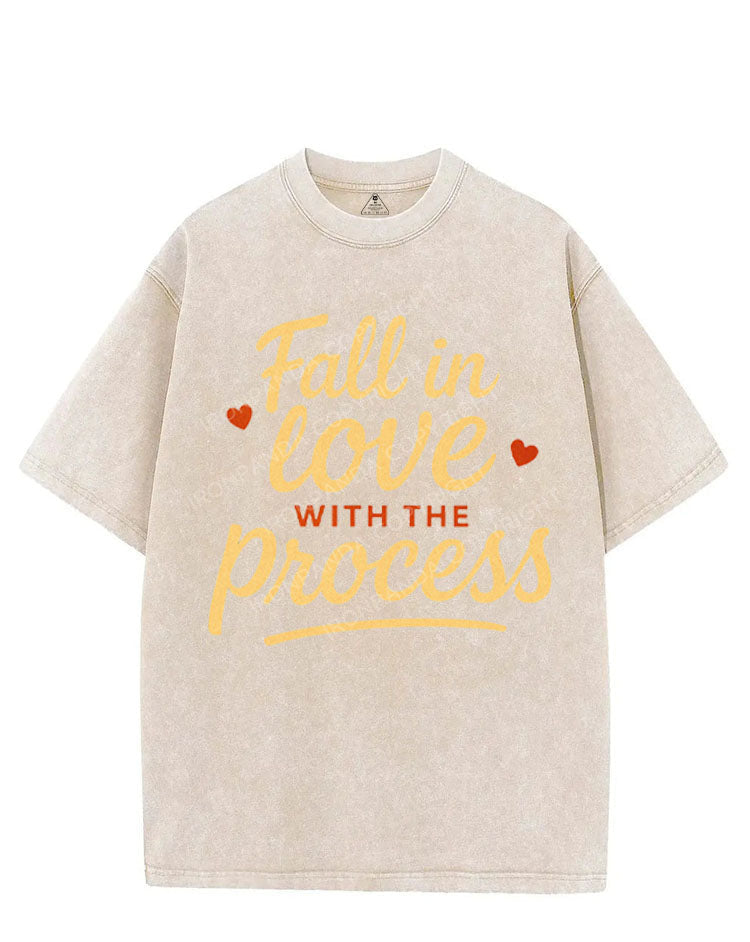 FALL IN LOVE WITH THE PROCESS VINTAGE GYM SHIRT