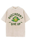 AVOCADON'T GIVE UP VINTAGE GYM SHIRT