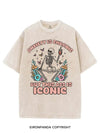 ANXIETY IS CHRONIC BUT THIS ASS IS ICONIC VINTAGE GYM SHIRT