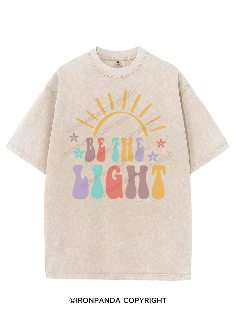 BE THE LIGHT VINTAGE GYM SHIRT
