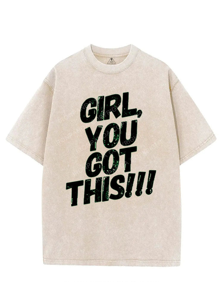 GIRL, YOU GOT THIS!!! VINTAGE GYM SHIRT