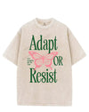 ADAPT OR RESIST VINTAGE GYM SHIRT