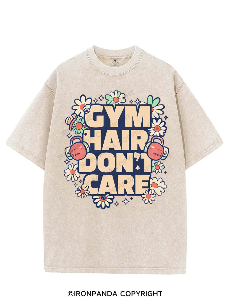 GYM HAIR DON'T CARE VINTAGE GYM SHIRT