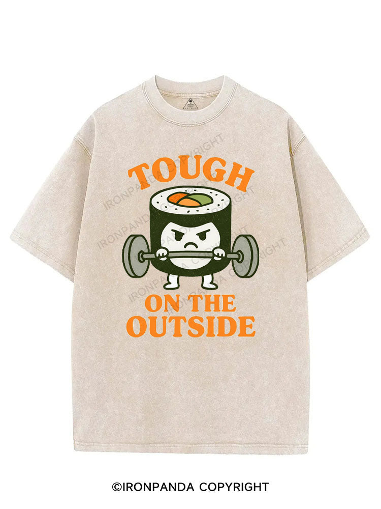 TOUGH ON THE OUTSIDE VINTAGE GYM SHIRT