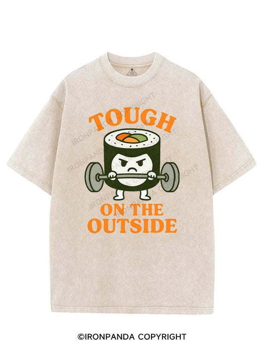 TOUGH ON THE OUTSIDE VINTAGE GYM SHIRT