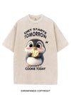DIET STARTS TOMORROW COOKIE TODAY VINTAGE GYM SHIRT