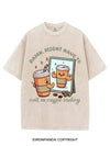 DAMN, MIGHT HAVE TO CALL IN COFFEE TODAY VINTAGE GYM SHIRT