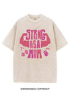 STRONG MOM VINTAGE GYM SHIRT