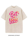 BET ON YOU VINTAGE GYM SHIRT