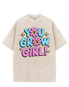 YOU GROW GIRL! VINTAGE GYM SHIRT