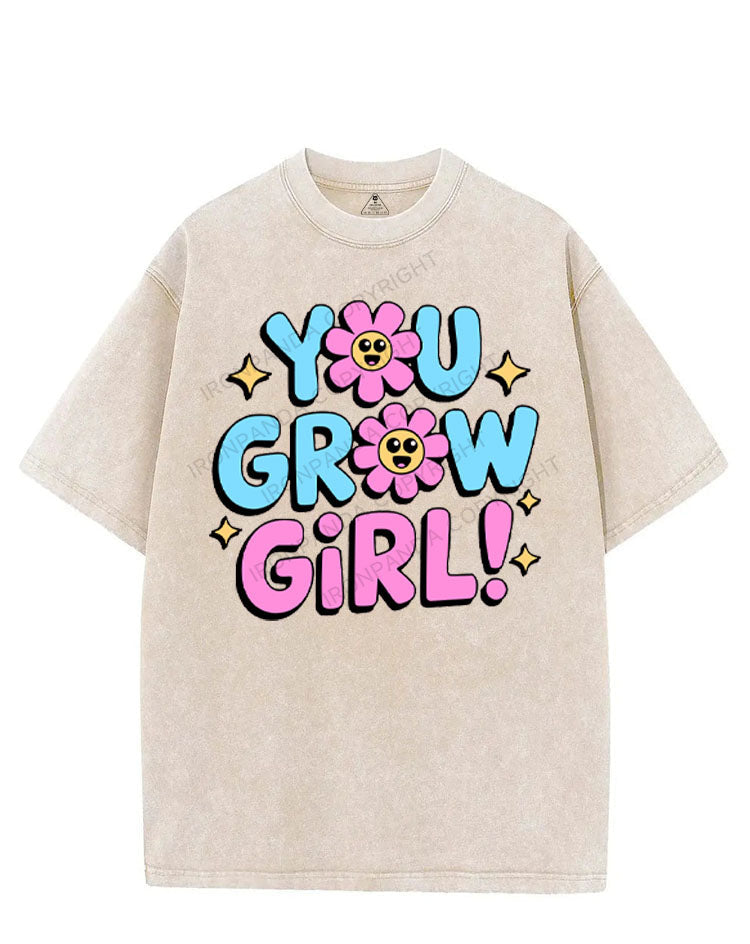 YOU GROW GIRL! VINTAGE GYM SHIRT