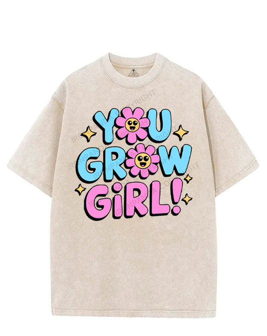 YOU GROW GIRL! VINTAGE GYM SHIRT