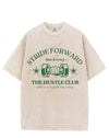 STRIDE FORWARD THE HUSTLE CLUB VINTAGE GYM SHIRT