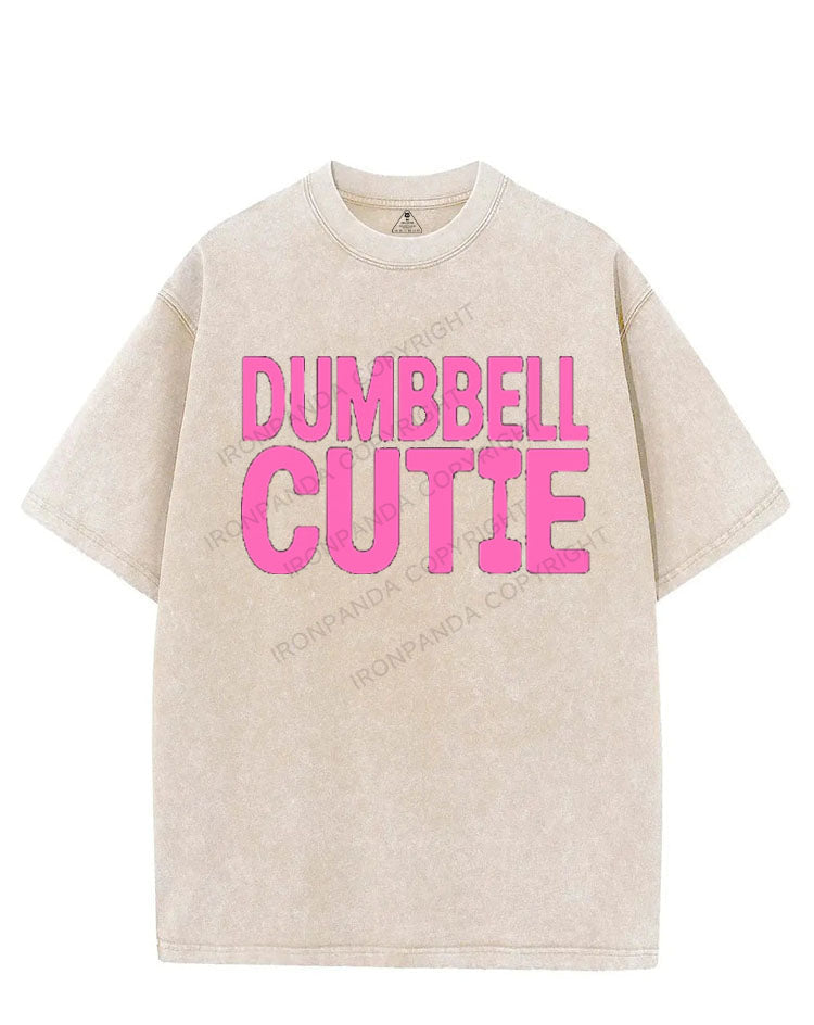 BUMBBELL CUTIE VINTAGE GYM SHIRT