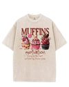 MUFFINS AND MOTIVATION VINTAGE GYM SHIRT