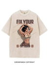FIX YOUR PONYTAIL & TRY AGAIN VINTAGE GYM SHIRT