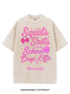 SQUATS SHOTS AND SCHOOL DROP-OFFS VINTAGE GYM SHIRT