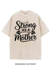 STRONG AS A Mom VINTAGE GYM SHIRT
