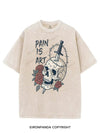 PAIN IS ART VINTAGE GYM SHIRT